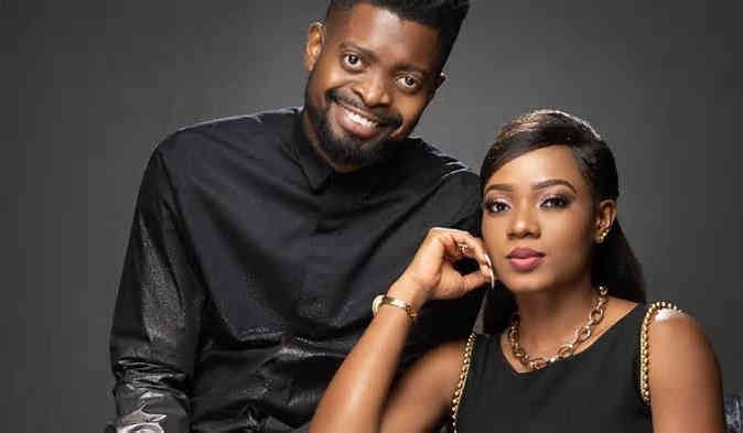 Basketmouth and his wife, Elsie Okpocha