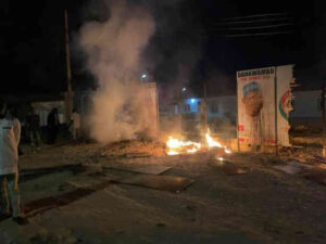 PDP campaign office burnt down