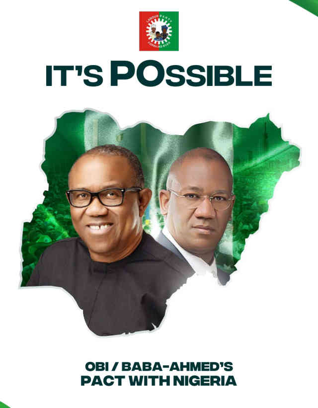 Our Pact with Nigerians: Peter Obi Releases 62-Page Campaign Manifesto (PDF)