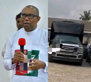 Governor Wike Donates Bulletproof Vans To Peter Obi As Labour Party Presidential Candidate Storm Port Harcourt for Rally