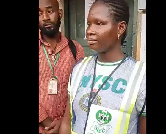 Corps Member Caught Transferring Labour Party