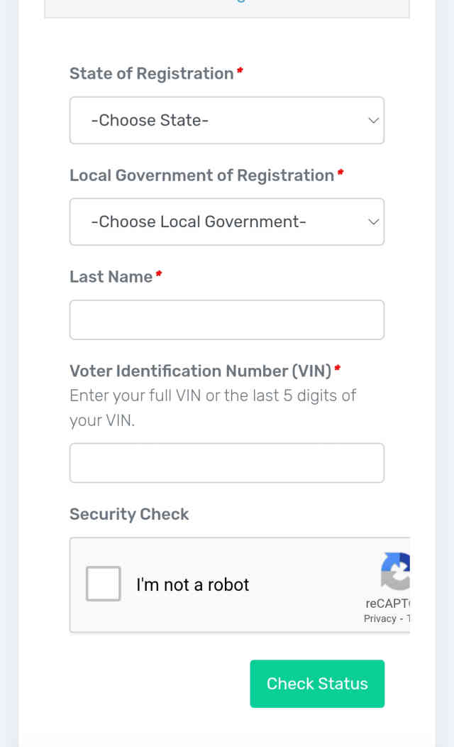 How to check your polling units