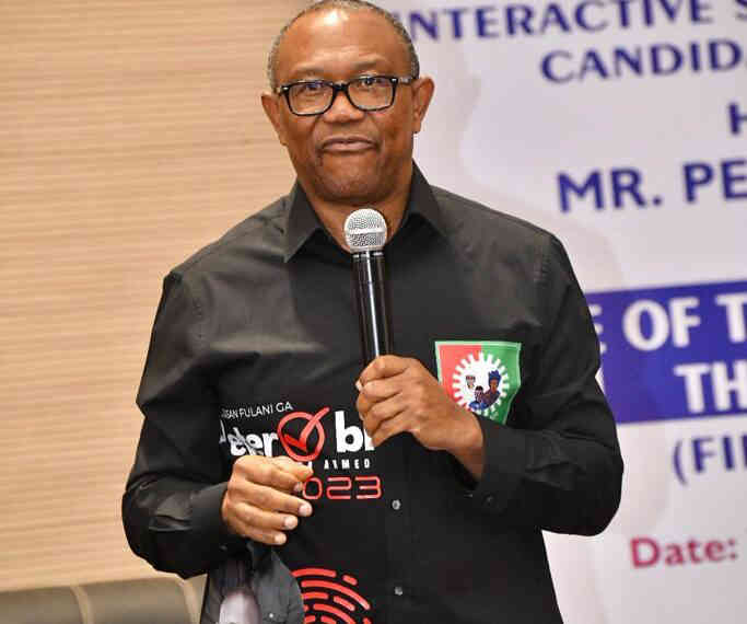 Labour Party Presidential Candidate, Peter Obi [PHOTO: TW @PeterObi]