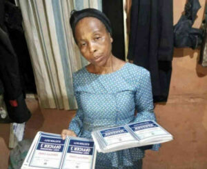 Police Arrest 53-year-old Woman With Election Materials in Lagos