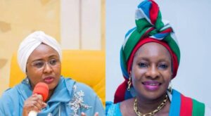 Aisha Buhari vs Women Affairs Minister Tallen 