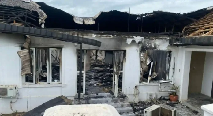 Fire Guts Building At Ooni’s Palace