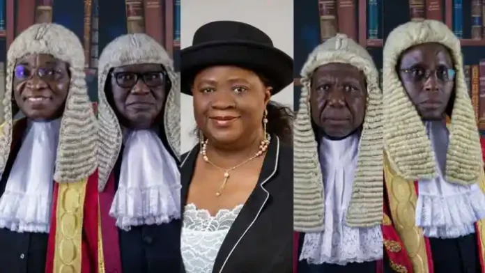 Meet Court Of Appeal Judges To Determine Peter Obi, Atiku’s Petition Against Tinubu, INEC