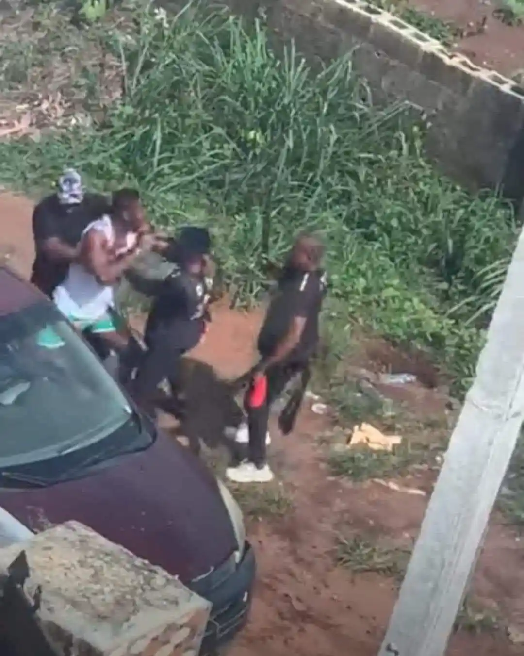 Names of 6 Police officers paraded for assaulting student with machete