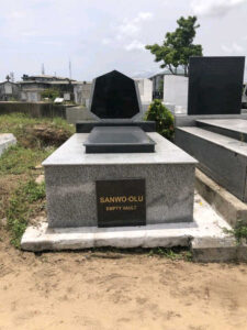 Sanwo-olu Vault Spotted At Ikoyi Cemetery 