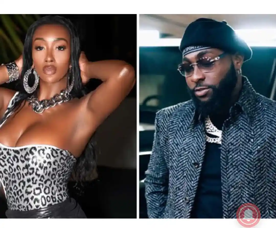 Outrage as US-based model Anita Brown claims pregnancy by Davido