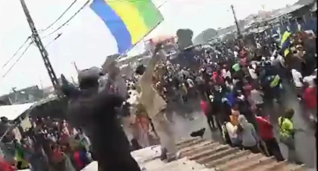 Gabon Military Coup Celebration: Streets Erupt in Jubilation | Historic Moment