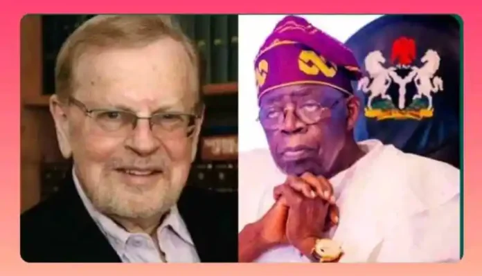 Us Military General Gregory Copley and Bola Tinubu