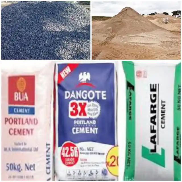 "Cost of Sand, Granite Stones, and Cement in Sapele, Effurun, Warri, Ughelli"
