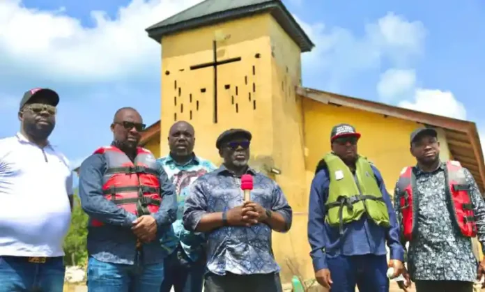 Gov Oborevwori visits Okuama weeks after attack on military personnel