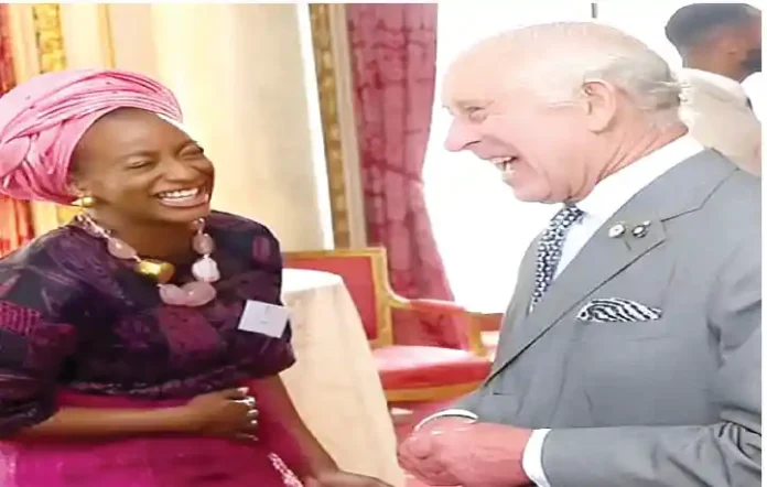 DJ Cuppy ‘Dines’ with King Charles at Buckingham Palace